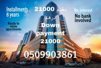 apartment for sale in installments inajman 