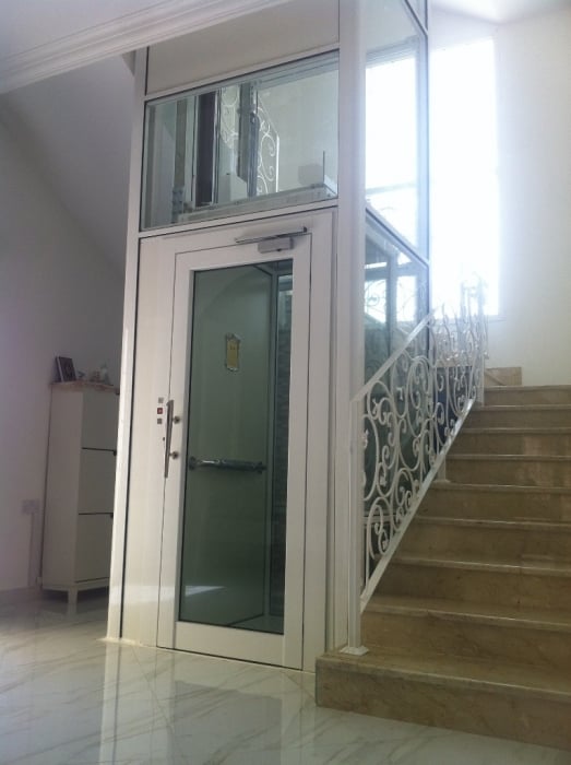 Lifts for Home in Abu dhabi, Panoramic, Hydraulic, No Pit