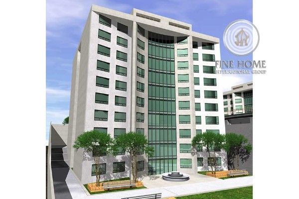 بناية 9 طوابق تصريح 21 طابق للبيع في النادي السياحي أبوظبي 