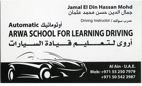 Driving instructor