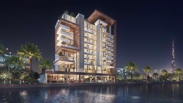 امتلك شقة غرفتين وصالة بفيو على برج خليفة وبرج الخور وقناة دبي المائية