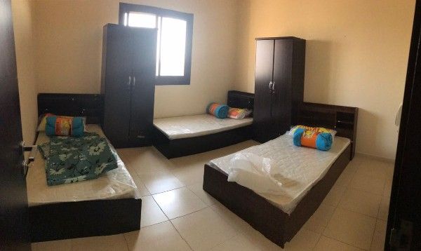 bed space for rent in DSO غرف و سراير للايجار في واحه السيليكون بدبي