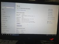 كمبيوتر مكتبي  شاشة 17&quot; ماركة LG  بحالة ممتازة مع طابعة LG احترافية 